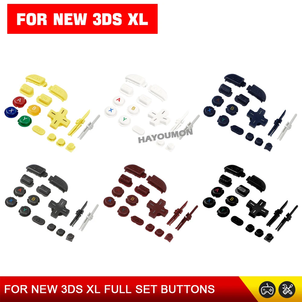 ABXY D-Pad Buttons For NEW 3DS - Gaming Console Buttons ulasan dan harga