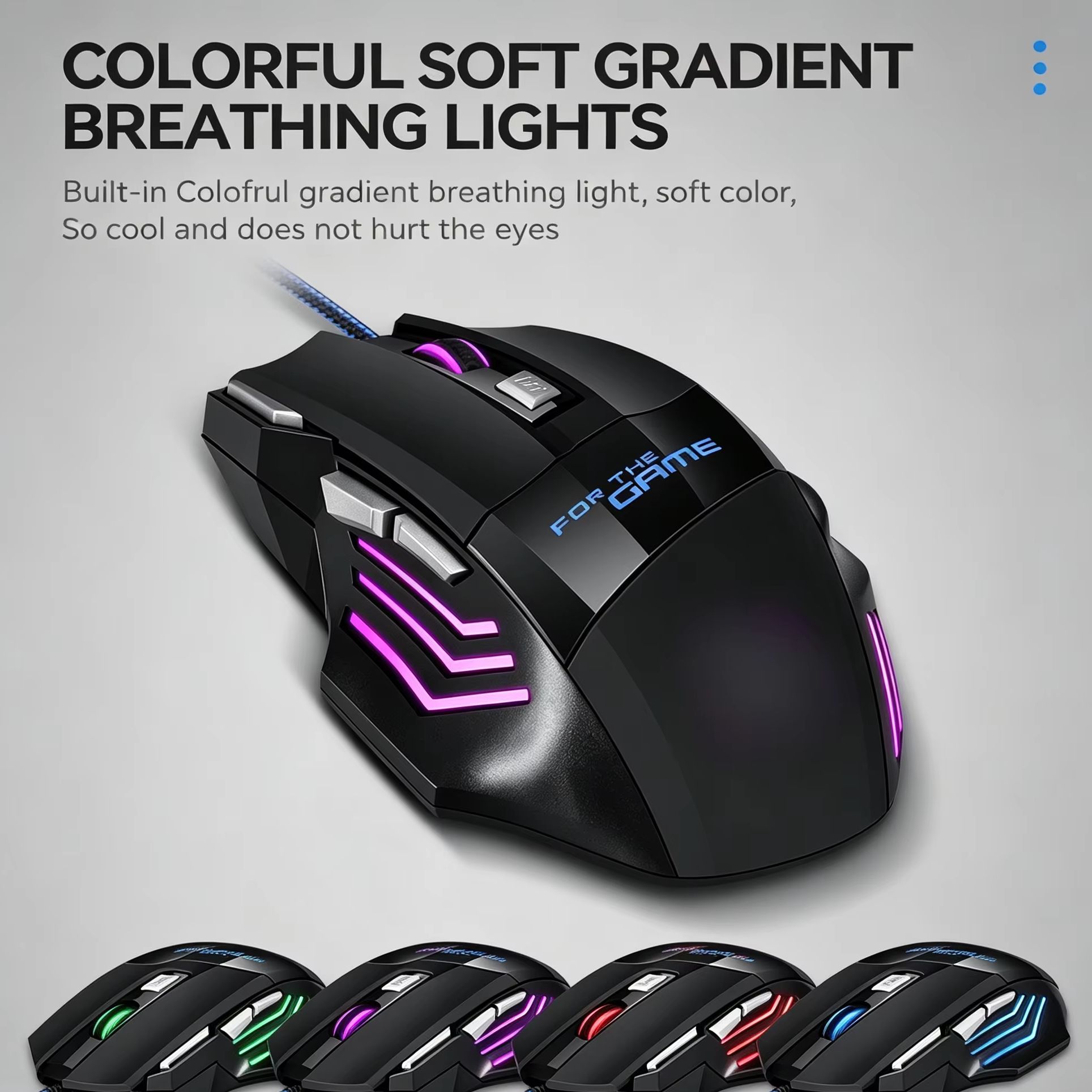 RGB Backlit 2400DPI Adjustable - Gaming Console Buttons ulasan dan harga
