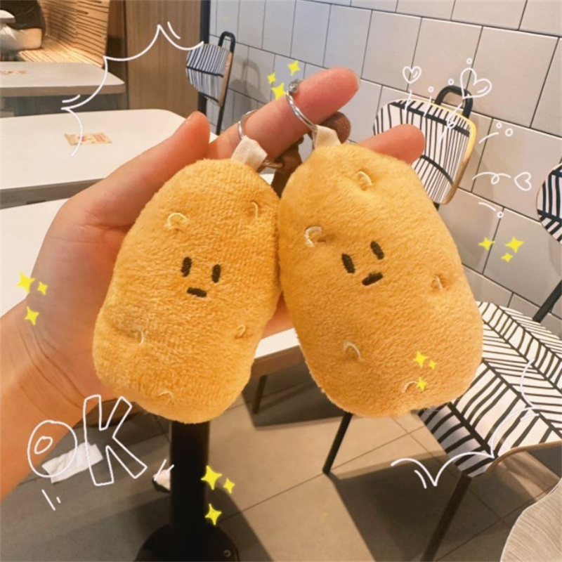 Plush Little Potato Hanging De - Gaming Console Keychain ulasan dan harga