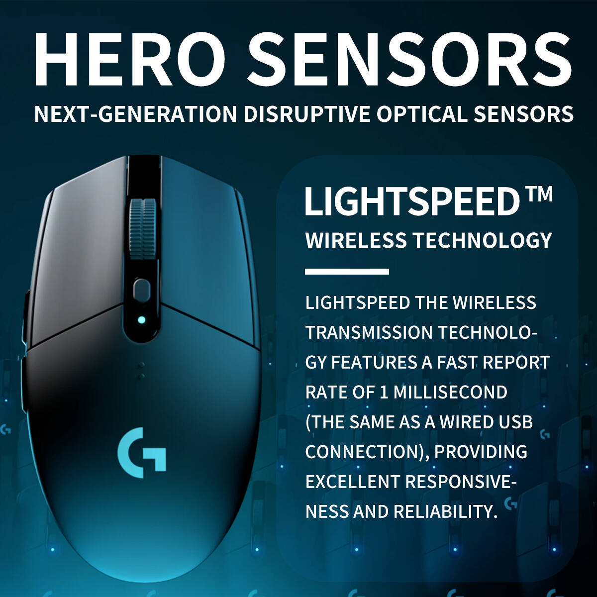 G305 Logitech PC Mac Gamer Mic - Gaming Console Buttons ulasan dan harga