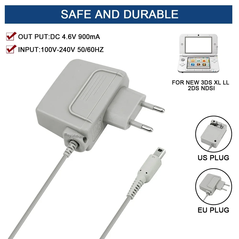 For NEW 3DS XL LL AC Power Sup - Gaming Console All ulasan dan harga