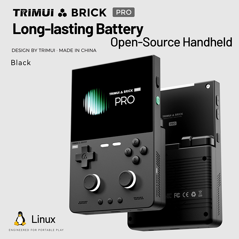 NEW TRIMUI BRICK PRO Retro Han - Gaming Console Under 5000 ulasan dan harga