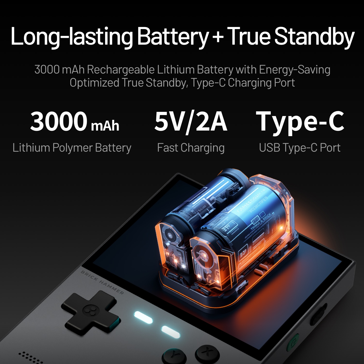 TRIMUI BRICK HAMMER Retro Hand - Gaming Console For Phone ulasan dan harga