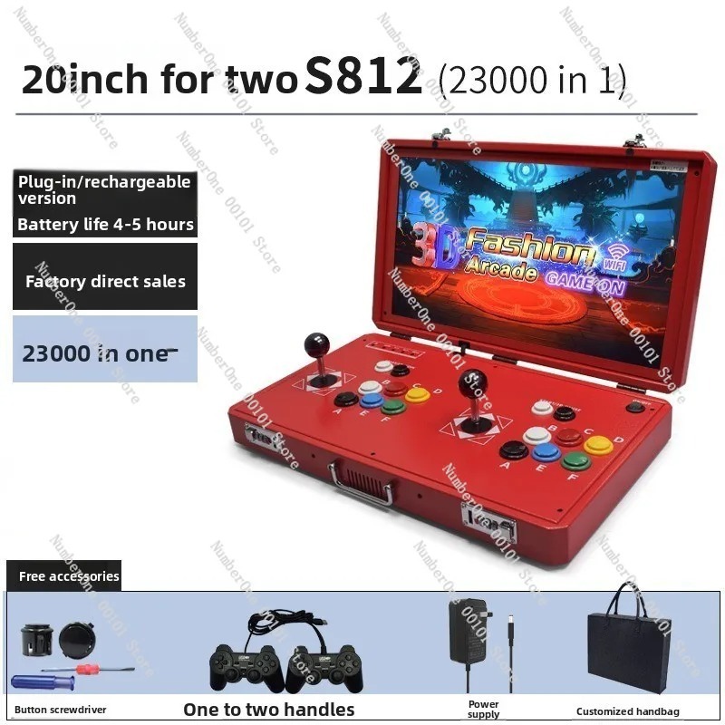 Portable Retro Arcade Game Con - Gaming Console Tv ulasan dan harga