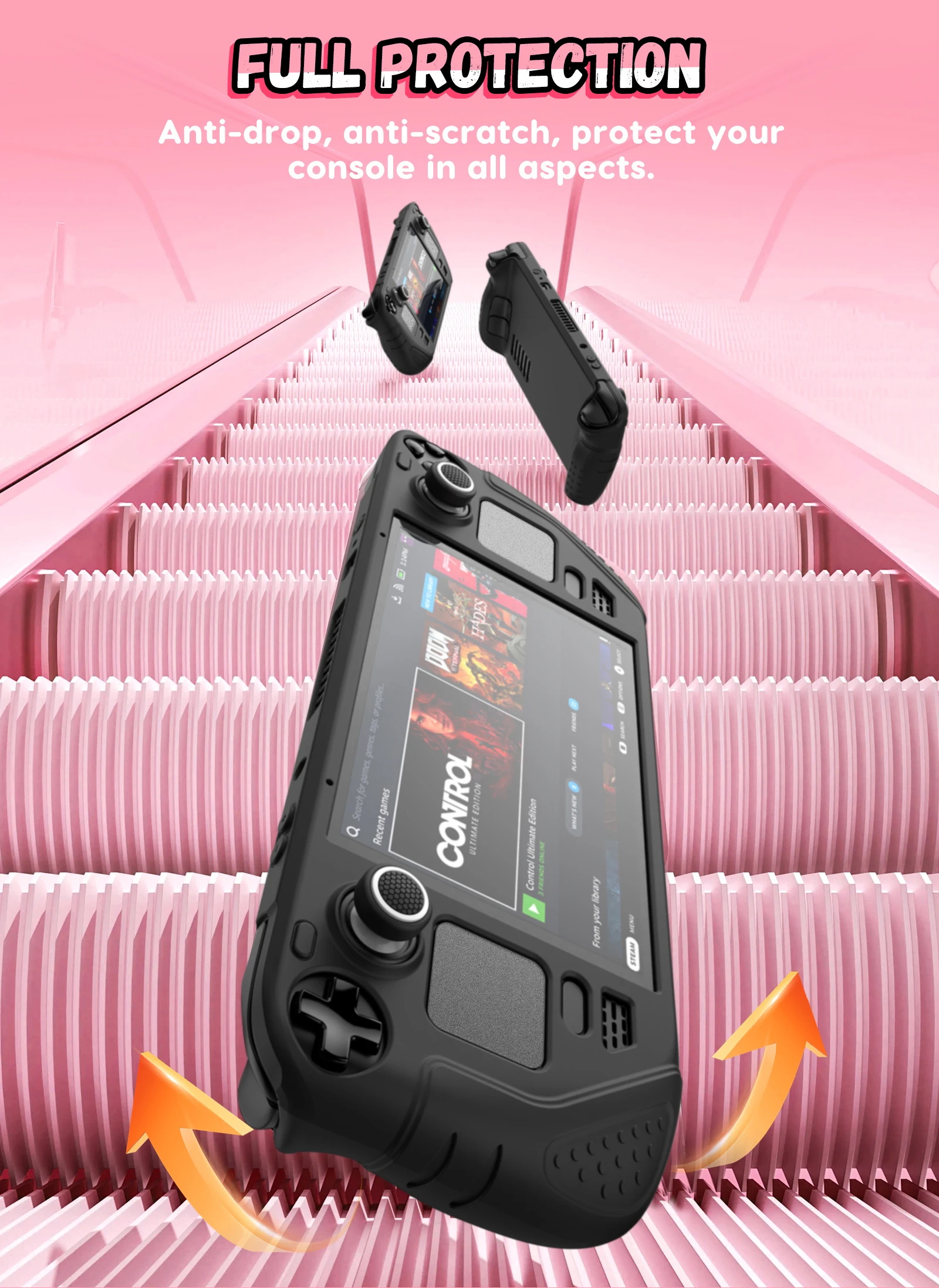 IINE Protective Case For Steam - Gaming Console All ulasan dan harga